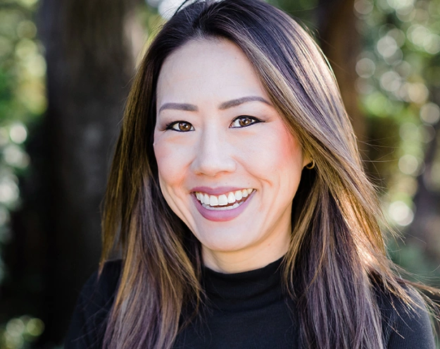 Dr. Jaclyn Pak DDS smiling in a professional headshot at Discover Airway and Sleep in Rocklin CA